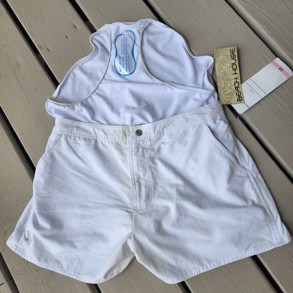 NWT sz 10 swim shorts White - Picture 12 of 13